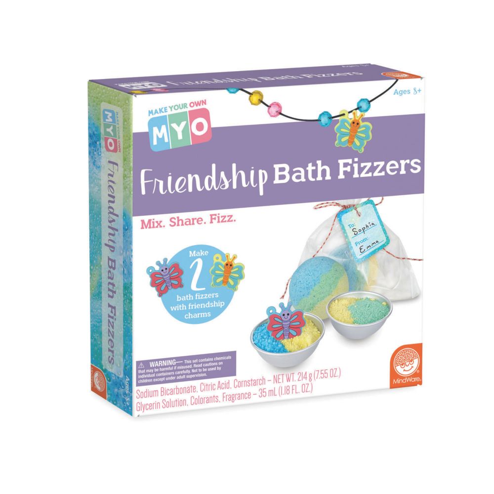 Make Your Own Friendship Bath Fizzers From MindWare