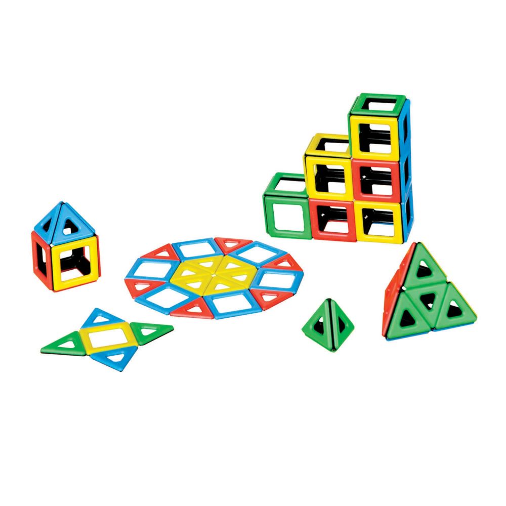 Magnetic Polydron Class Set: 96 Pieces From MindWare