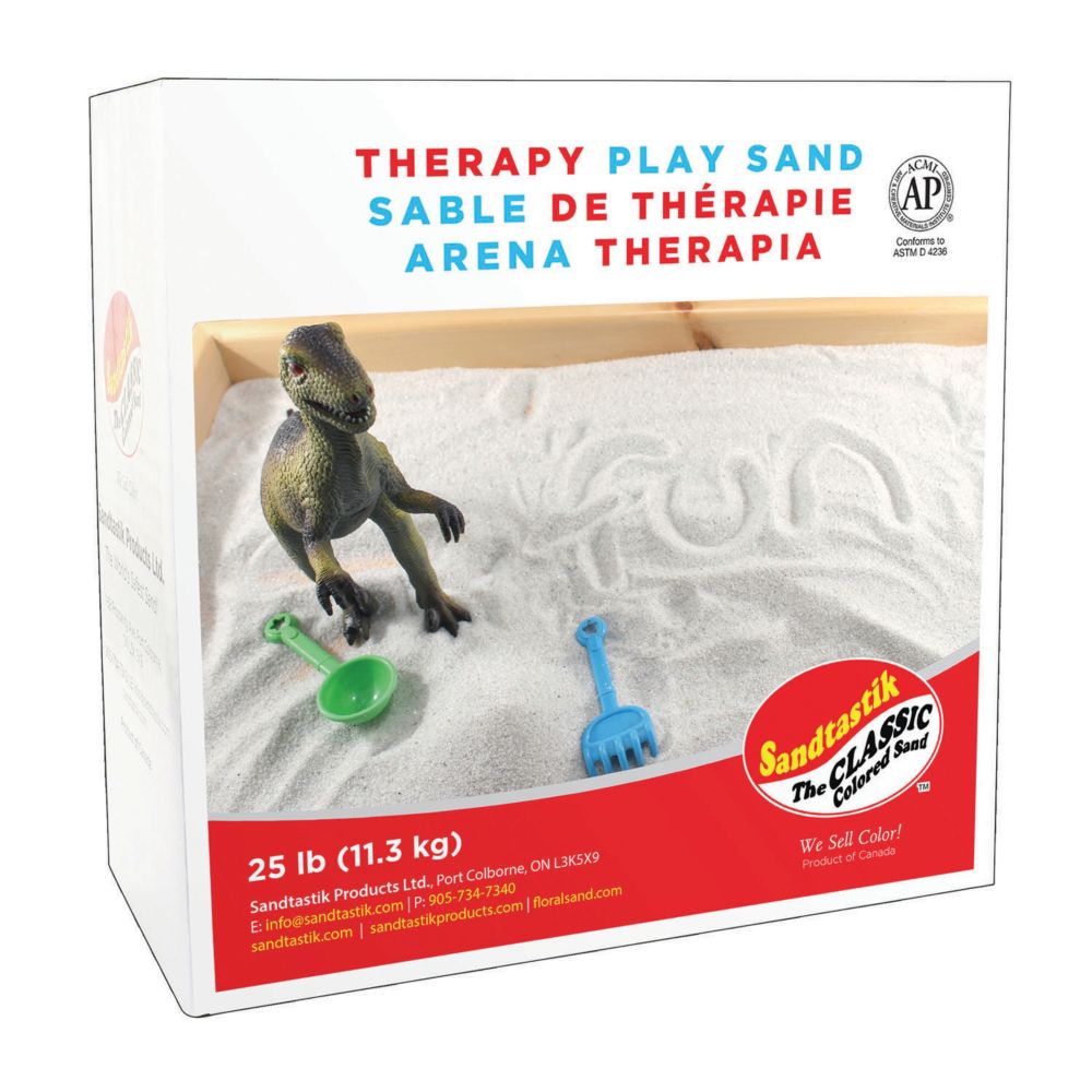 Sandtastik® Indoor Therapy Play Sand - 25 lb (11.3 kg) Box From MindWare