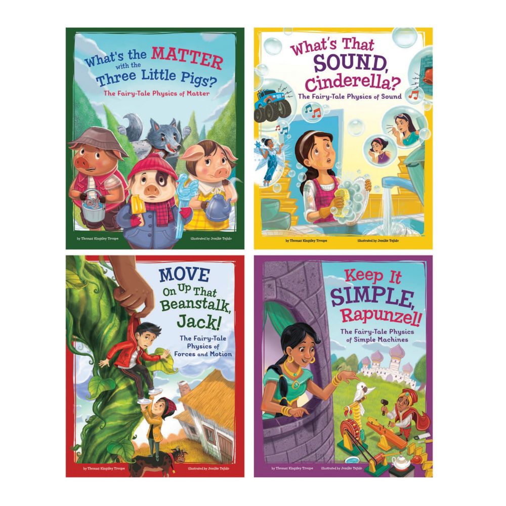 Capstone STEM-Twisted Fairy Tales, set of 4 From MindWare