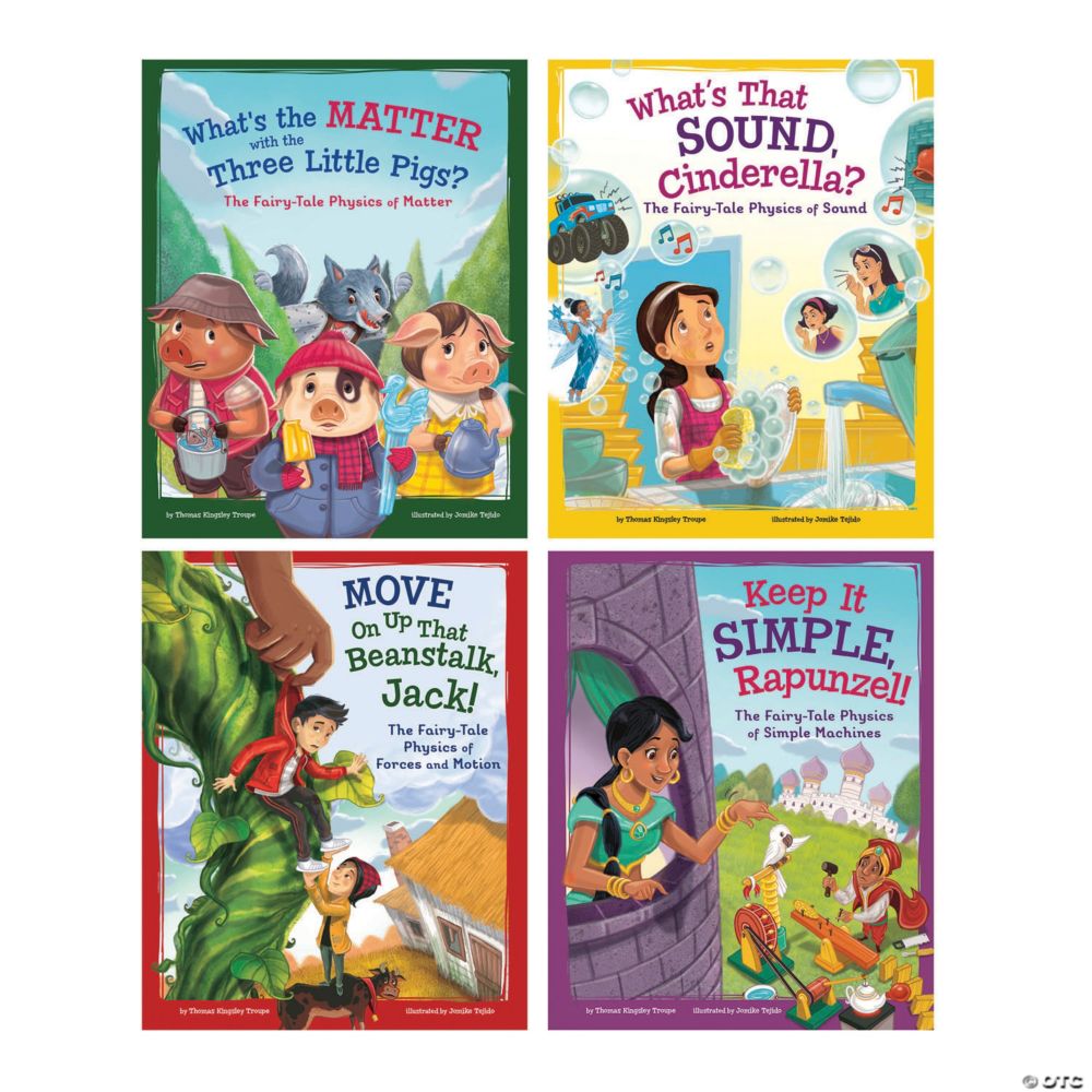 Capstone STEM-Twisted Fairy Tales, set of 4 From MindWare