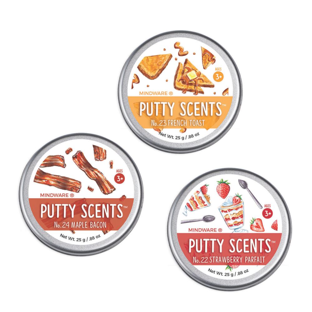Putty Scents: Breakfast Cafe Set Of 3 From MindWare