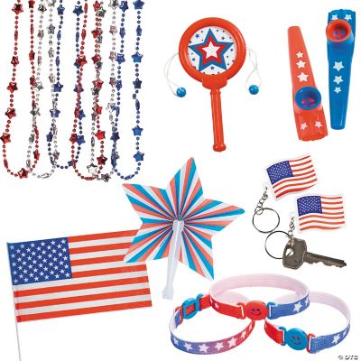 Bulk 312 Pc Patriotic Parade Assortment Oriental Trading 