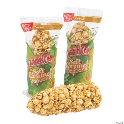 Kathy Kaye ® Soft Caramel Popcorn Cobs ® 16 Pc.