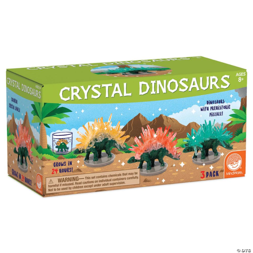 Sparkle Formations: Crystal Dinosaurs From MindWare