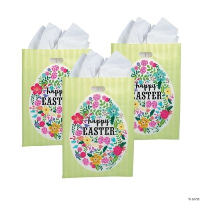 Large Easter Plastic Goody Bags Oriental Trading