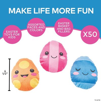 Plush Easter Egg Characters Toys 50 Pieces eBay