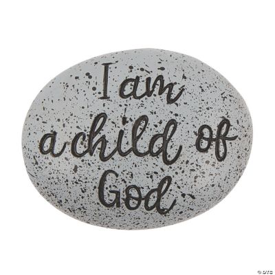 I Am A Child Of God Worry Stones Oriental Trading