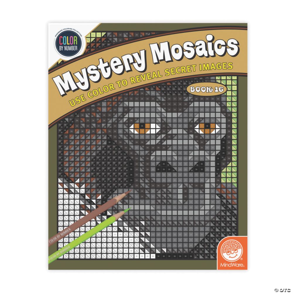 Book 16 Mystery Mosaics From MindWare