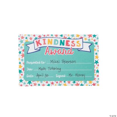 kindness-award-certificates-stationery-25-pieces-ebay