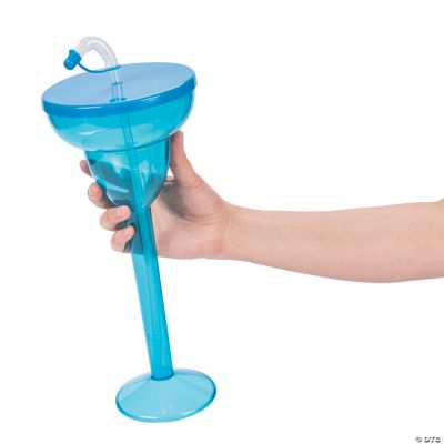 Margarita Plastic Yard Glasses Party Supplies 6 Pieces eBay