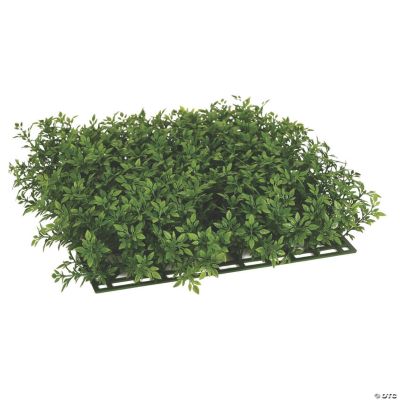 Vickerman Green Mini Leaf Mat UV Coated - 2/pk | Oriental Trading