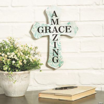 Amazing Grace Wall Cross Home Decor 1 Piece eBay