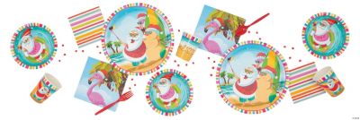 Luau Santa Party Supplies