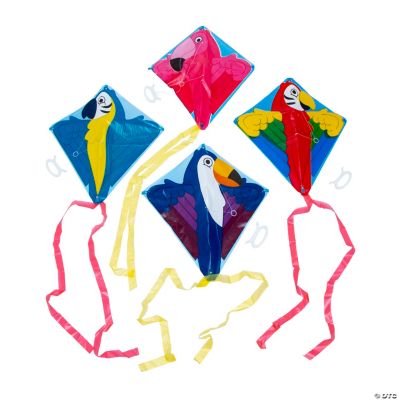 Tropical Bird Kites with Tail Oriental Trading