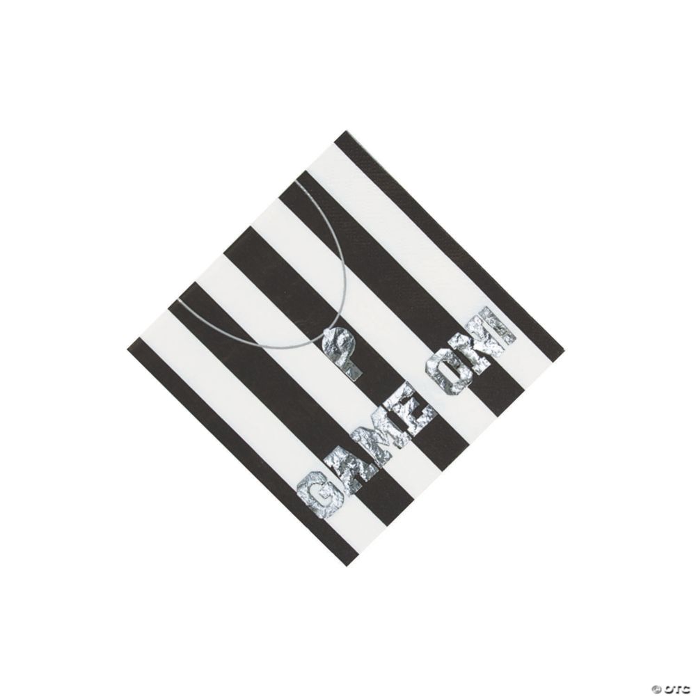 16 Pc 5 Game on Football Beverage Napkins