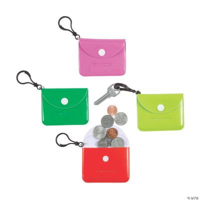 Bright Coin Purse Keychains Oriental Trading