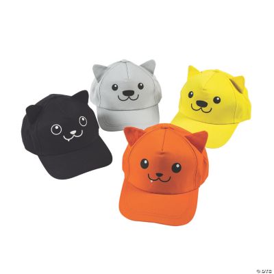 Cat And Dog Ear Baseball Caps 12 Pc Discontinued