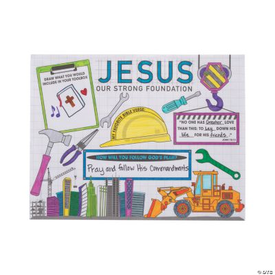 Color Your Own "Construction Vbs" Posters Craft Kits 30 Pieces eBay