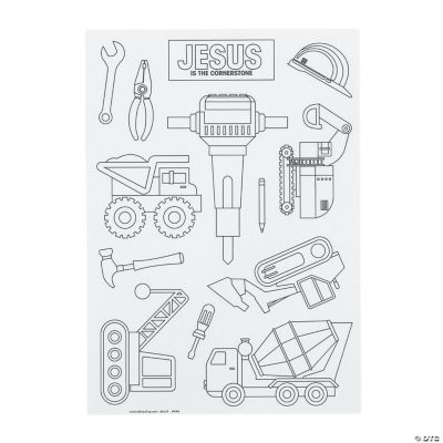 Construction Tools Coloring Pages 