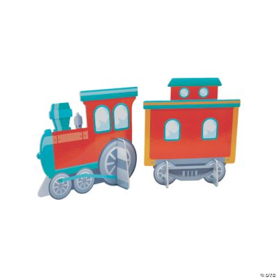 Bigjigs Toys Woodland Animal Train Set Multicolour