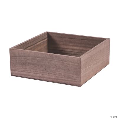 Stained Wood Centerpiece Boxes 3 Pc.