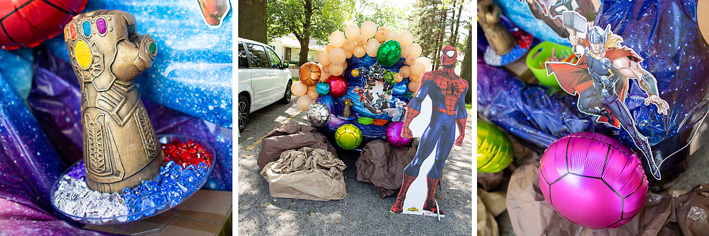 Marvel Avengers™ Trunk-or-Treat Decorating Idea