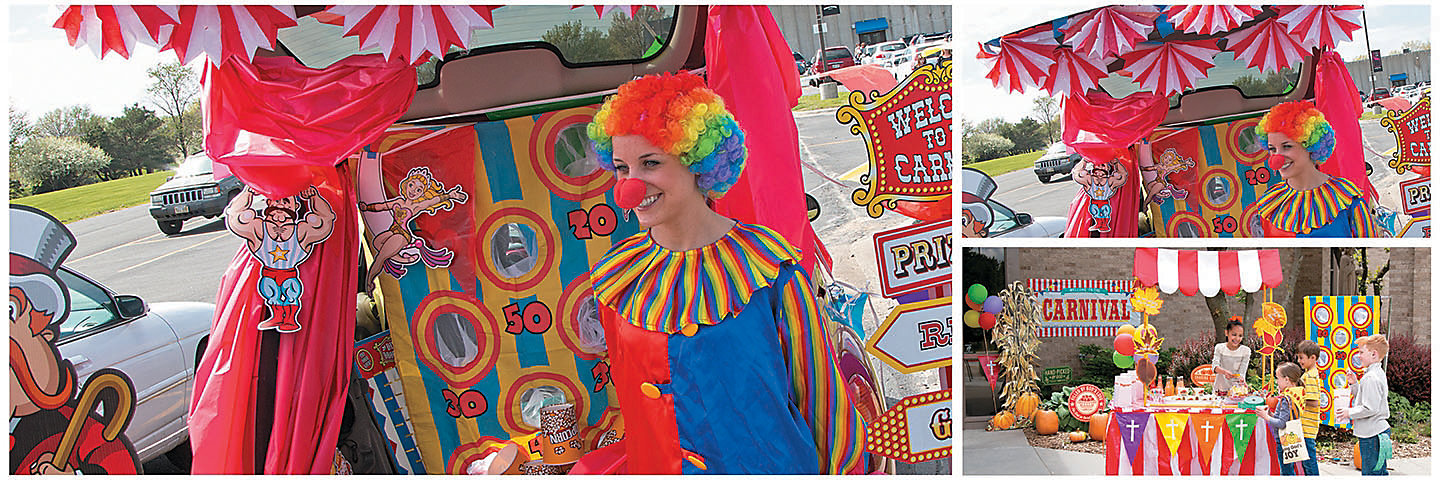 Carnival Trunk-or-Treat Decorating Idea
