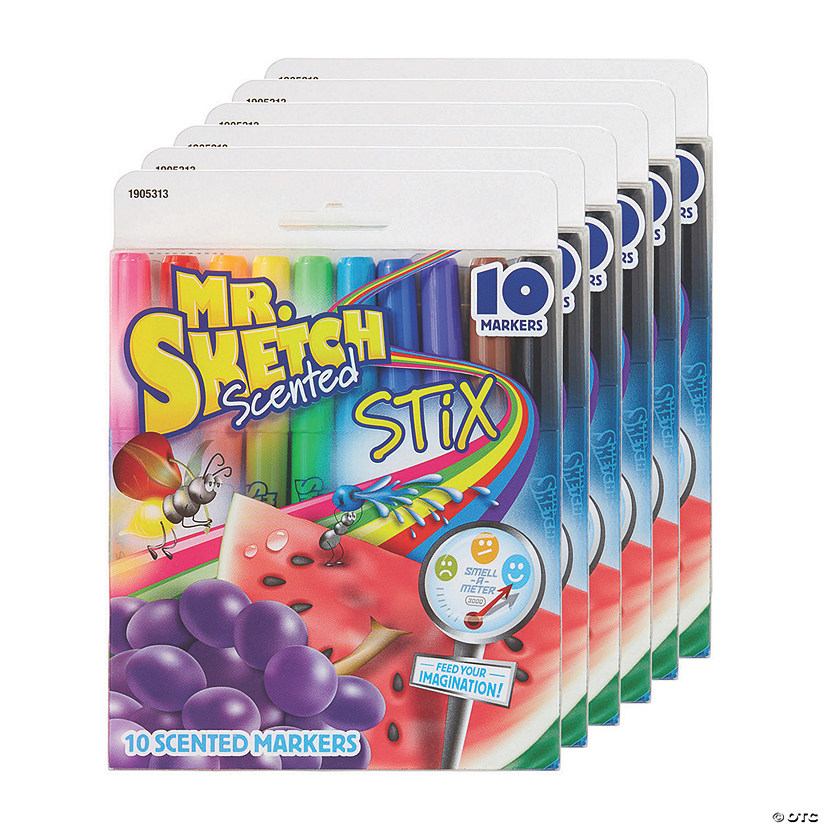 Mr. Sketch® Scented Markers, 60 count