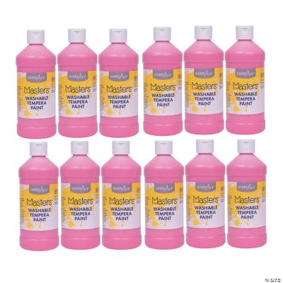 Handy Art Little Masters Tempera Paints Set, 16 oz, Pack of 6