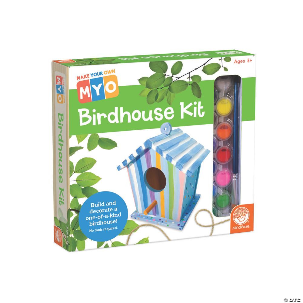 Make Your Own Birdhouse Craft From MindWare