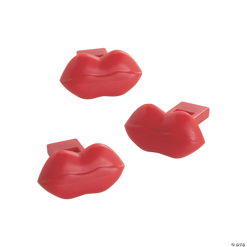 12 Pieces Lip Whistles Toys