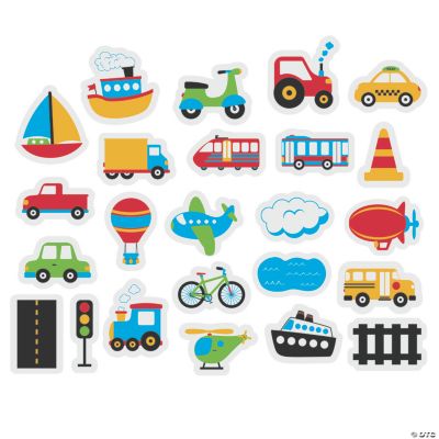 Transportation Shapes - Educational - 25 Pieces | eBay