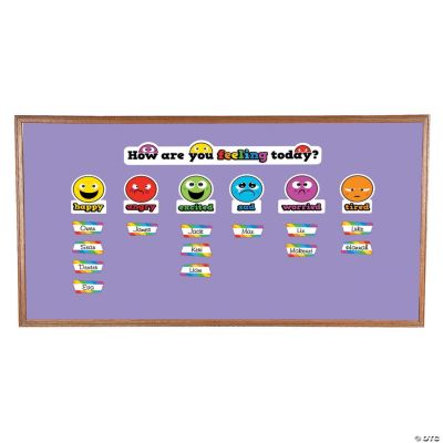 Feelings Mini Bulletin Board Set - 41 Pc. | Oriental Trading