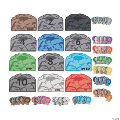 Daniel & The Lions Colors Numbers Match Cards | Oriental Trading