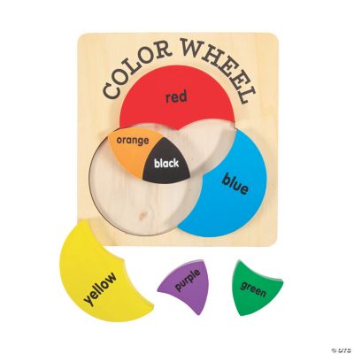 Color Wheel Puzzle Oriental Trading