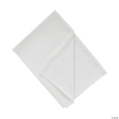 DIY White Tea Towels - 6 Pc.