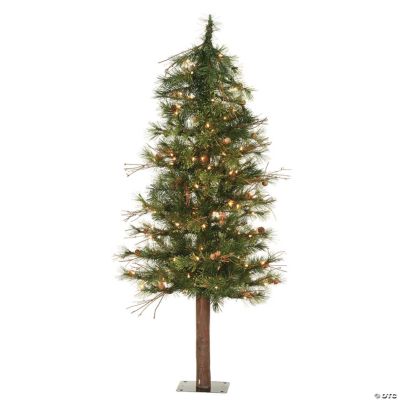 Vickerman 3' Mixed Country Alpine Christmas Tree with Clear Lights |  Oriental Trading