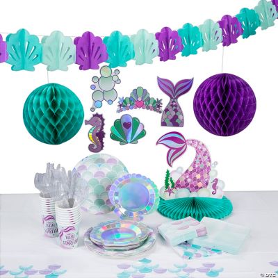 3 Colors Bubble Garland Mermaid Party Decoration Transparent Hanging  Bubbles Streamer Banner Backdrop Ocean Pool Under The Sea Beach Birthday  Baby