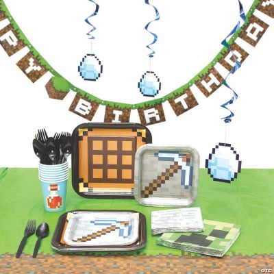 Minecraft Tableware Kit for 8 | Oriental Trading