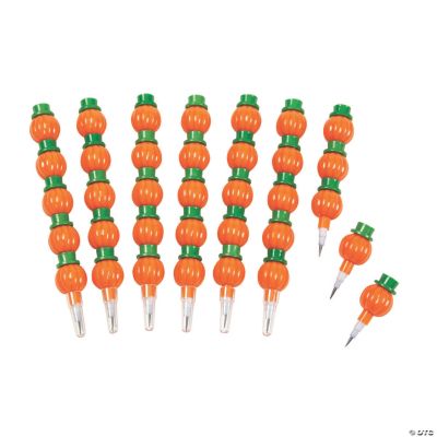 Stacking halloween pencils 12 pc discontinued