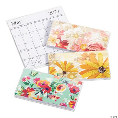 2021 2022 Floral Pocket Calendars 12 Pc. Discontinued