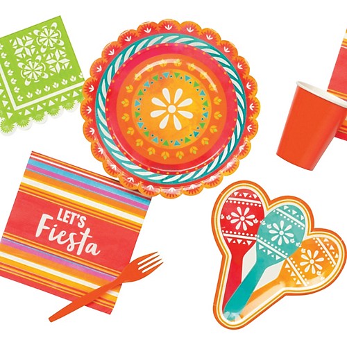 Birthday and Mexican Themed Party Taco Night 72 pcs Cinco De Mayo Cupcake Toppers for Fiesta 