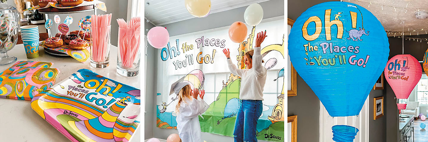 Dr. Seuss™ Oh the Places You’ll Go Party Supplies