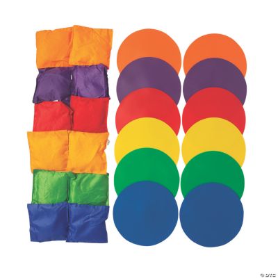 Color Matching Bean Bag Toss Kit