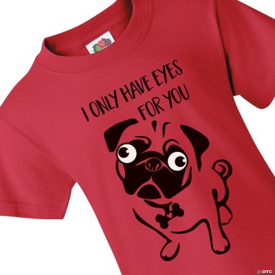 pug valentine shirt