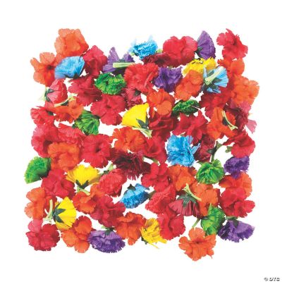 Bulk 72 Pc. Fiesta Flower Hair Clips Oriental Trading