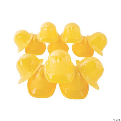 Bulk Yellow Construction Hats Oriental Trading