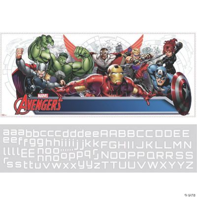 Avengers Personalization Headboard Decal | Oriental Trading