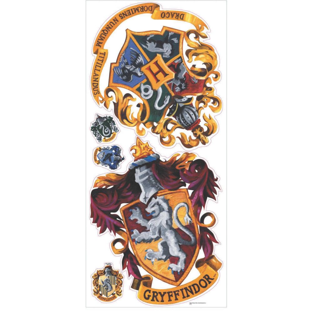 Harry Potter - Crest Peel & Stick Giant Decal From MindWare